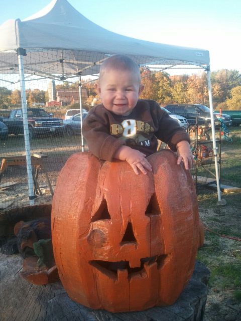 Big Jack-o-Lantern in Ozaukee County